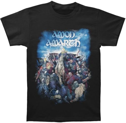 Amon Amarth Men's Battle Warrior T-shirt Large Black