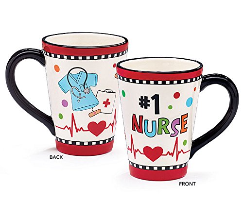 Number One #1 Nurse Ceramic Coffee or Tea Mug