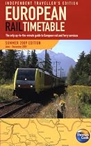 European Rail Timetable Summer 2009 (European Rail Timetable Independent Traveller's Edition)