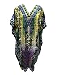 Kaftan Colorful Printed Evening Wear Caftan Dress