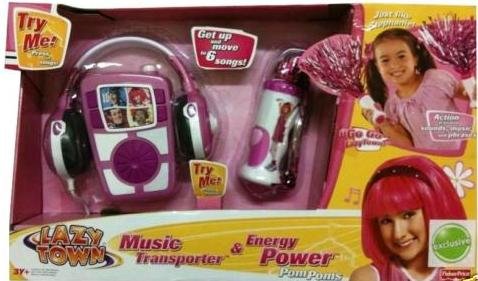 Fisher Price Lazy Town Music Transporter & Energy Power