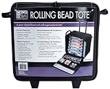 Crop In Style Rolling Bead Tote, Black