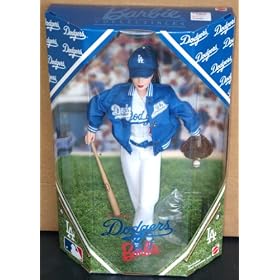 Los Angeles Dodgers Barbie
