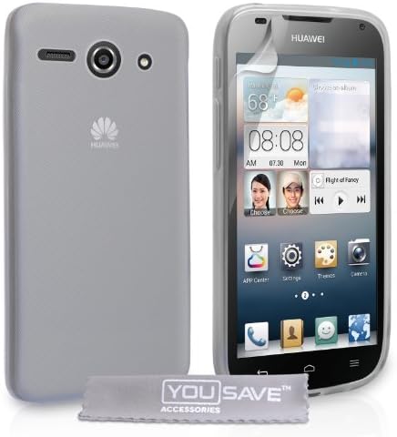 Yousave Accessories Huawei Ascend Y530 Case Clear Silicone Gel Cover