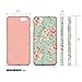 iPhone 6 Case for Girl, Akna Retro Floral Series**[3D Pattern]**[Slim Cover]**[Semi-soft Rubber Oil Coating]**[Vintage Flower Pattern]Back Case for iPhone 6 - 4.7” iPhone - [Elegant Vintage Green]