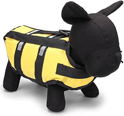 Pet Light Reflective Stripes Adjustable Life Jacket Dog Safty Swimsuit