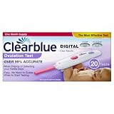 Clearblue Digital Ovulation Testing Kit - 20-Pack