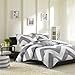 Mi-Zone Libra Comforter Set, Full/ Queen, Grey
