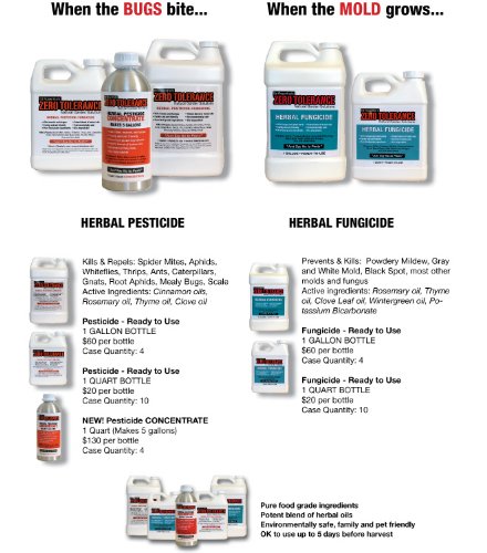 Zero Tolerance Herbal Insecticide/Fungicide Concentrate 1Qt.