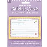 Cheap New Mommy Advice Cards 24ct