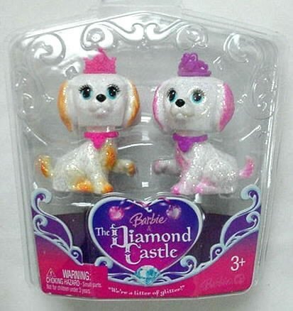 51s8iuVZaiL Barbie & The Diamond Castle Puppy Giftset   Orange and Pink