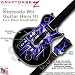 Lightning Blue Skin by WraptorSkinz TM fits Nintendo Wii Guitar Hero III (3) Les Paul Controller (GUITAR NOT INCLUDED)
