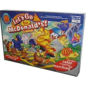 Lets Go to Mcdonald's Board Game
