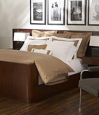 LAUREN RALPH LAUREN AUTH ONE EUROPEAN 100% COTTON WHITE SHAM NWT $142