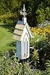 The Butterfly Chapel Fleur de Lis Steeple and Metal Mounting Post