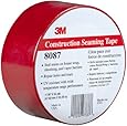 3M Construction Seaming Tape 8087 Red, 48 mm x 50 m, 1 7/8 in x 55 yd (Pack of 1)