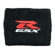 Suzuki GSXR Black Brake Reservoir Sock Cover Fits GSXR, GSX-R, 600, 750, 1000, 1300, Hayabusa, Katana, TL 1000, SV 650
