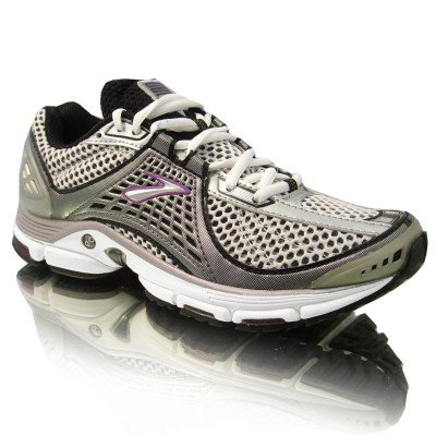 Brooks Women's Trance 7 Running Shoe,Black/Viola/Silver,12 B