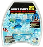 Body Glove Youth Swim Mask & Goggle Set (Blue)