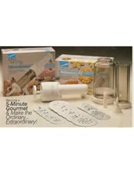 Kitchen: Super Shooter Plus Cordless Cookie Press and Food Decorator Combination Pack