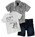 Kenneth Cole Boys 2-7 Toddler Clothing Set, Blue, 3T