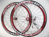 51s8r5vHHWL. SL160  NEW 09 Matrix Road Bike Bicycle Carbon 700c Wheelset Wheel Shimano Hub (Rim: 50mm, Red, Blue Decals)