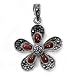 Silver Marcasite Pendants, Size: 36mm
