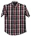 Gioberti Men's Plaid Short Sleeve Shirt