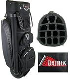 Datrek Golf- Delta 14-Way Organizer Cart Bag *Black*