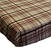 NoJo My Little MVP 100% Cotton Fitted Crib Sheet, Tan Plaid, Tan, Brown, Orange