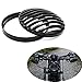 Metal Headlight Grill Cover Fits Harley Davidson Sportster XL 883 1200 X48 Black