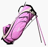 35 Zephyr Lightweight Stand Golf Bag (Pink / White) from Izzo Golf