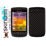 Skinomi TechSkin - Carbon Fiber Skin Protector Shield Full Body + Screen Protector for BlackBerry Torch 9800