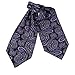 ERA7B02 Comfort Gift Silk Mens Ascot Patterned Young Gentlemen Cravat By Epoint