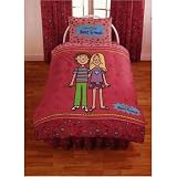 Jacqueline Wilson Best Friends Duvet Cover and Pillowcase Kids Bedding