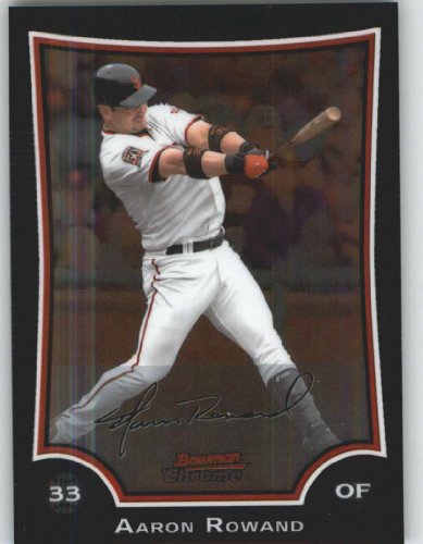 2009 Bowman Chrome #114 Aaron Rowand - San Francisco Giants (Baseball Cards)