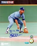 Bob Horner Atlanta Braves Autographed 8x10 Photograph with 78 NL ROY Inscription