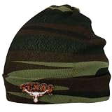 NCAA Texas Longhorns Infant Green Camo Knit Beanie