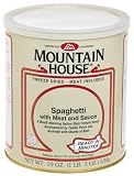 Mountain House #10 Can Spaghetti with Meat and Sauce (10 -1 cup servings)