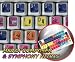 AVID MEDIA COMPOSER & SYMPHONY NITRIS KEYBOARD STICKERS