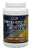 4Ever Fit  Whey Protein, Fruit Blast the Whey, Tangy Orange, 28.5-Ounce Package
