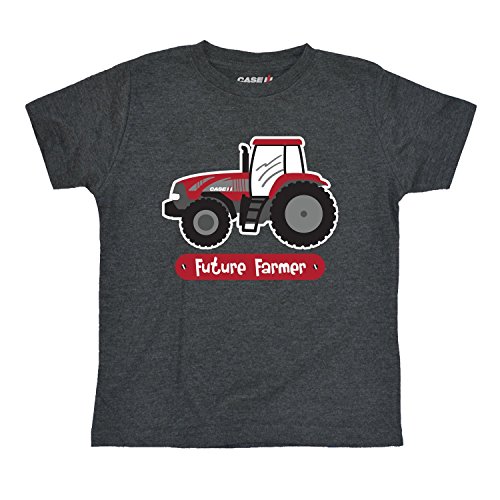 Future Farmer Case IH Red Tractor Country Fields Rural Novelty Toddler T-Shirt