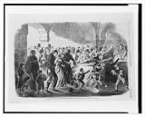 Historic Print (S): The starving people of New Orleans fed by the United States military authorities