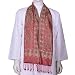 Mens Silk Scarf Handmade In India 12 x 60 inches