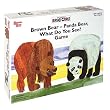 University Games Brown Bear, Panda Bear What Do You See Game