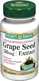Nature's Bounty Grapeseed Extract, 50mg, 50 Capsules (Pack of 2)