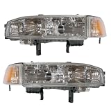 1992-1993 Honda Accord Headlamp Headlight Head lamp Light Pair Set: Right Passenger... by Aftermarket