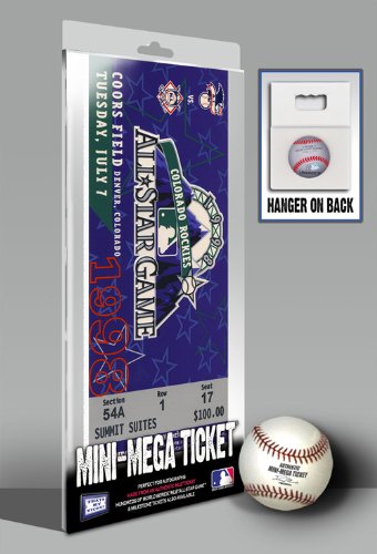 MLB Colorado Rockies 1998 All-Star Game Mini-Mega Ticket