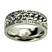 Men's Armor of God Chain Spinner Christian Purity Ring