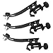Boseen Drum Microphone Shockproof Clip Rim Mount Holder Metal Universal Tom Mic Set Clamp Adjustable(Pack of 3)